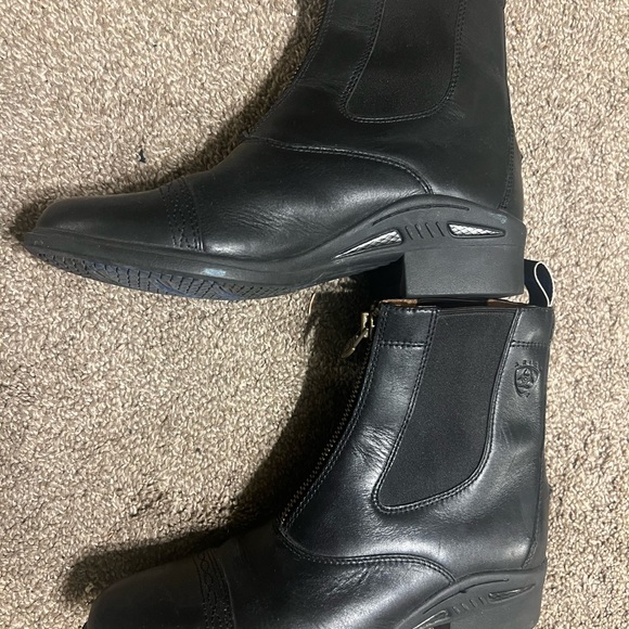 Ariat Ladies 54401 Cobalt XR Devon Pro Zip Paddock Riding Boots Black 9B - Picture 2 of 12